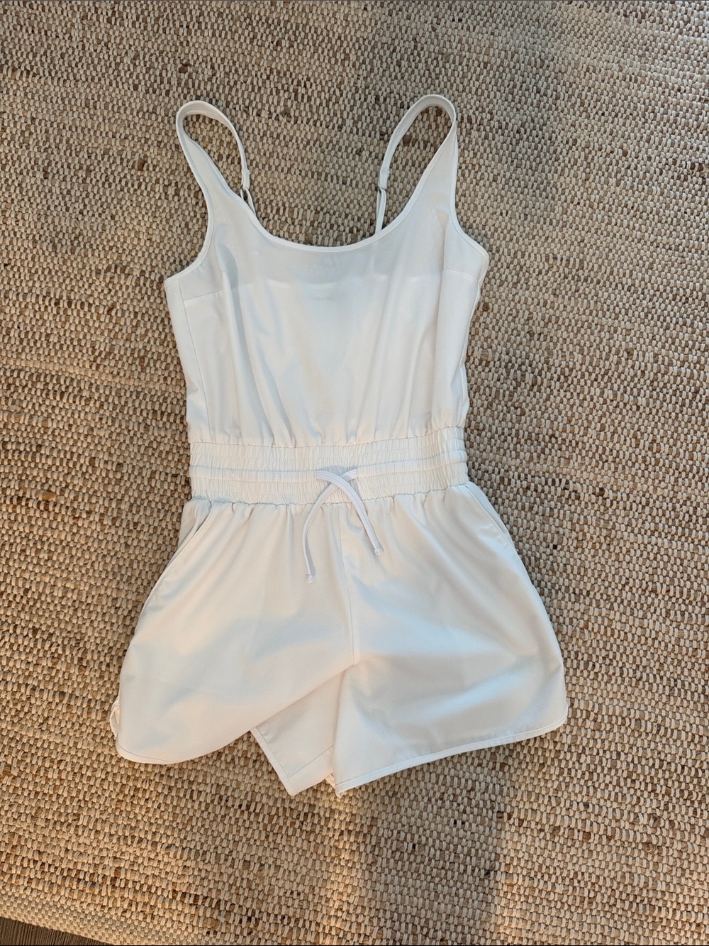 Kids White One-Piece Romper